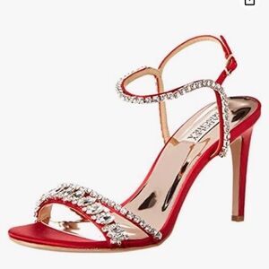Badgley Mischka Women's Marina Heeled Sandal
Red size 7.5
